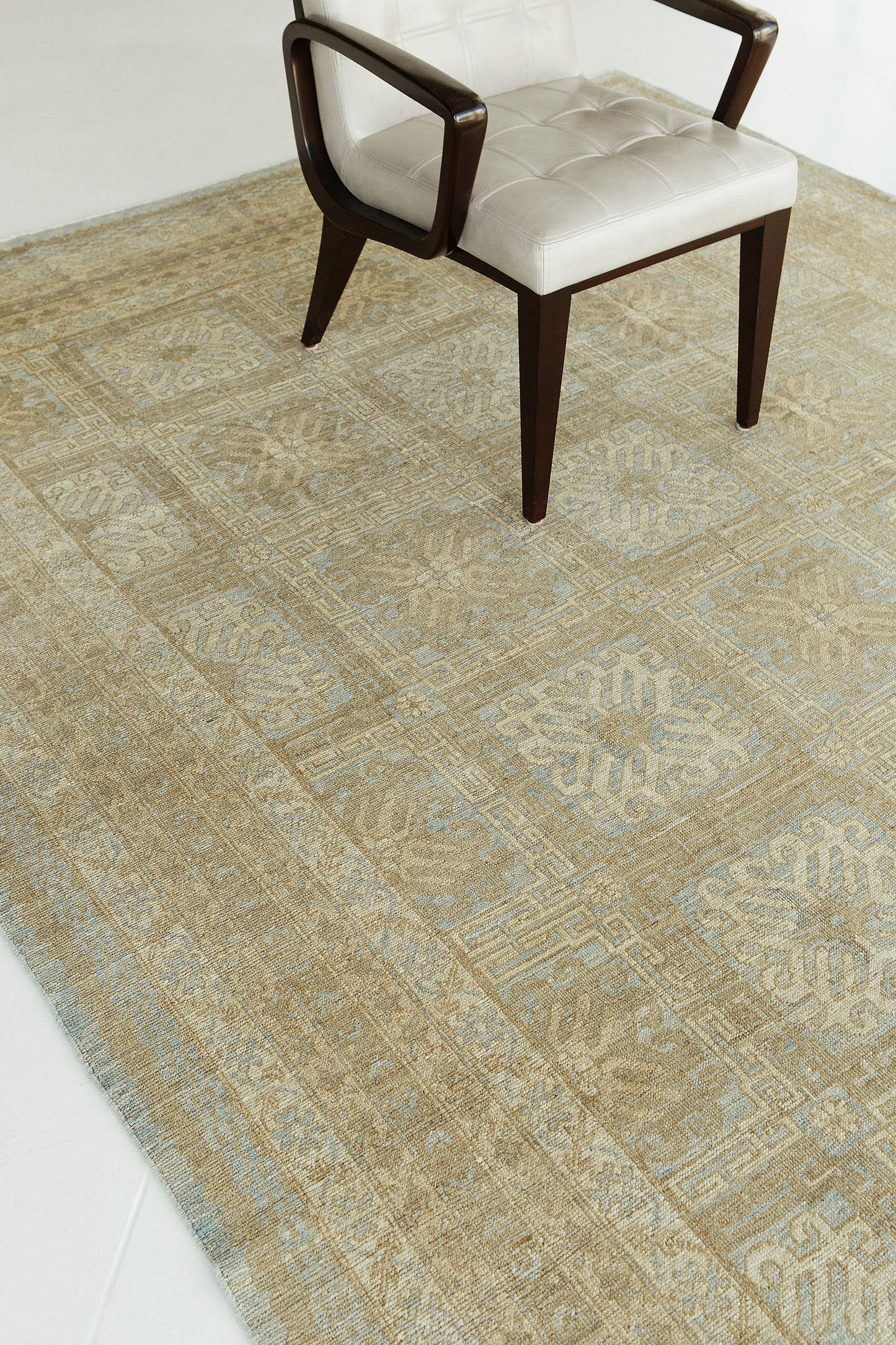 Vintage Style 18th Century Khotan Revival Rug