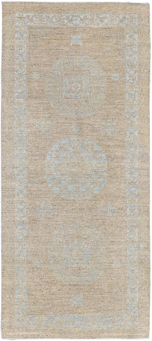 18th Century Khotan Design Revival Runner D5387