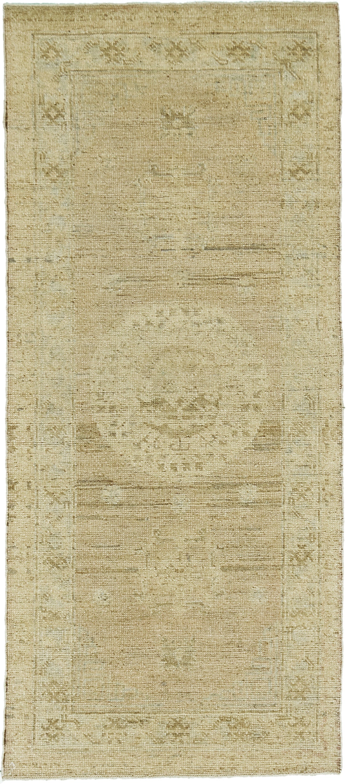 18th Century Khotan Design Revival Runner - 18th-century, East Turkestan Khotan - one-of-a-kind handmade area rug [#5]