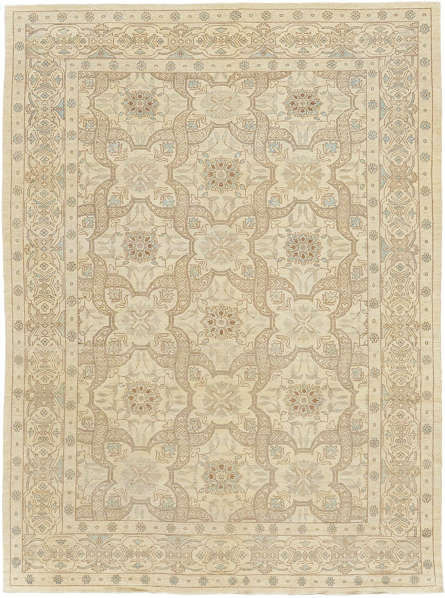 Vintage Style Agra Revival Rug