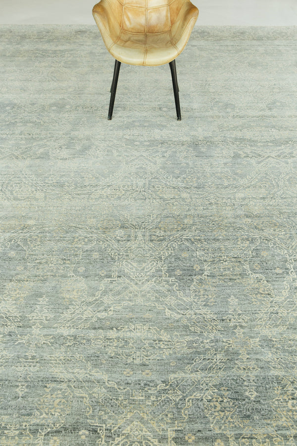 Transitional Design Rug Allure Cosima - overhead flat lay view
