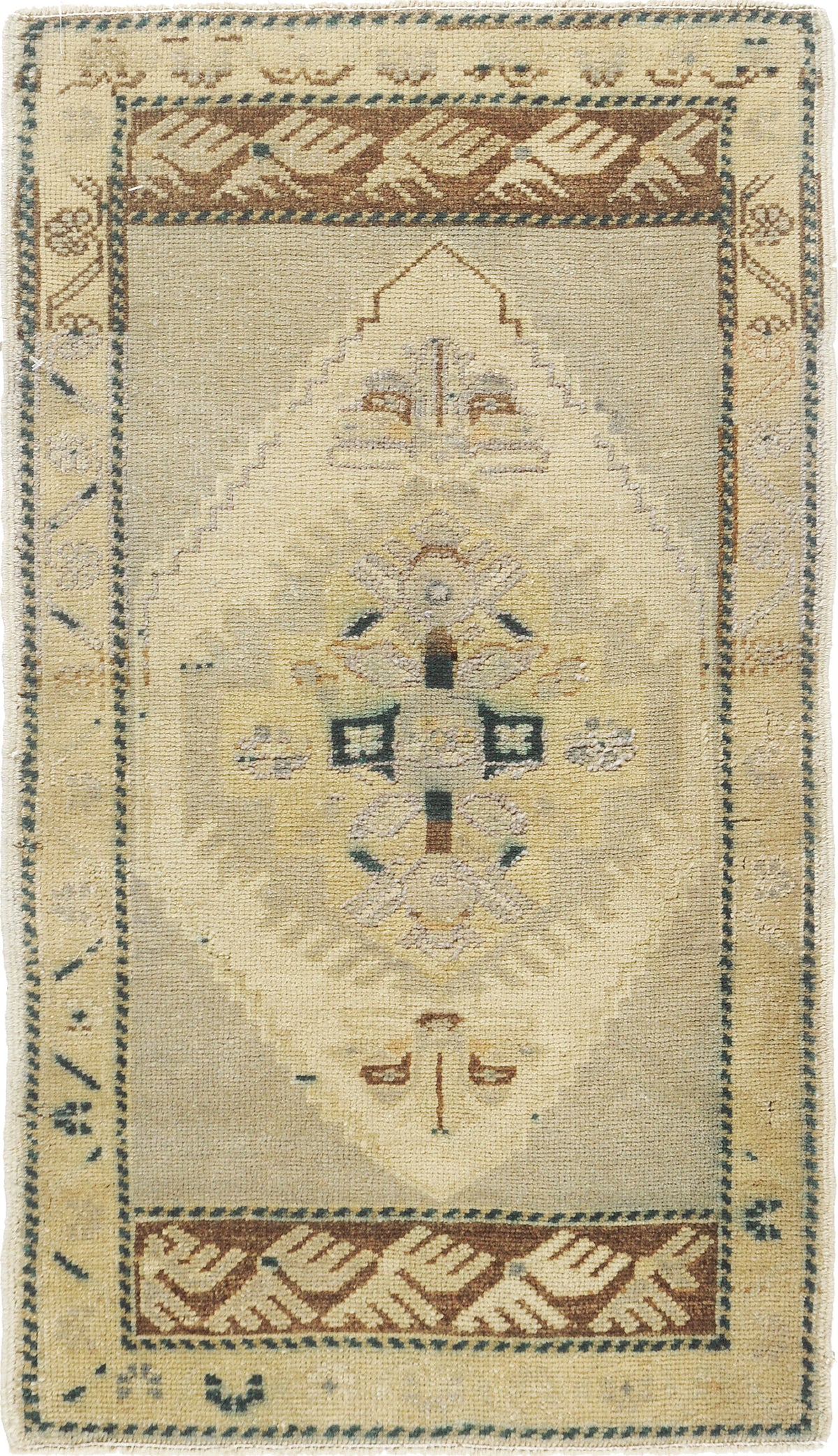 Vintage Turkish Anatolian Rug - hand-knotted in Turkey - one-of-a-kind handmade area rug [#60]