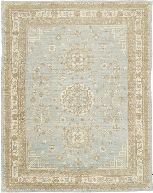 Vintage Style Khotan Revival Rug