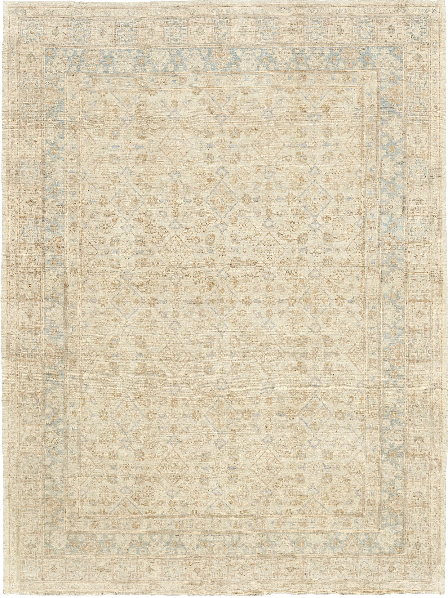 Vintage Style Tabriz Revival Rug