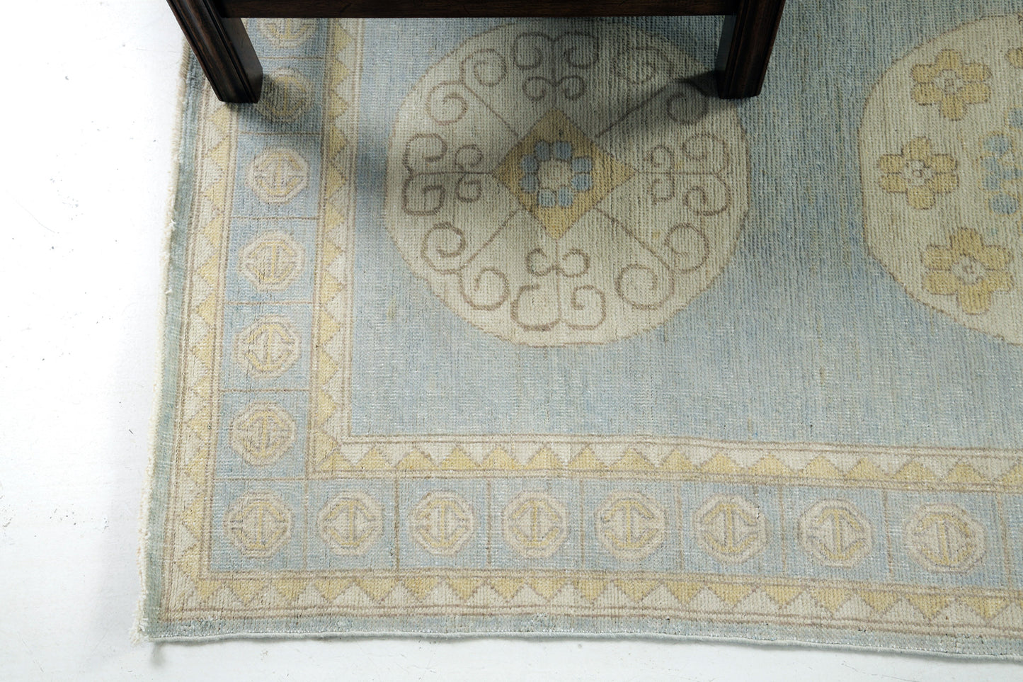 Vintage Style Khotan Design Rug