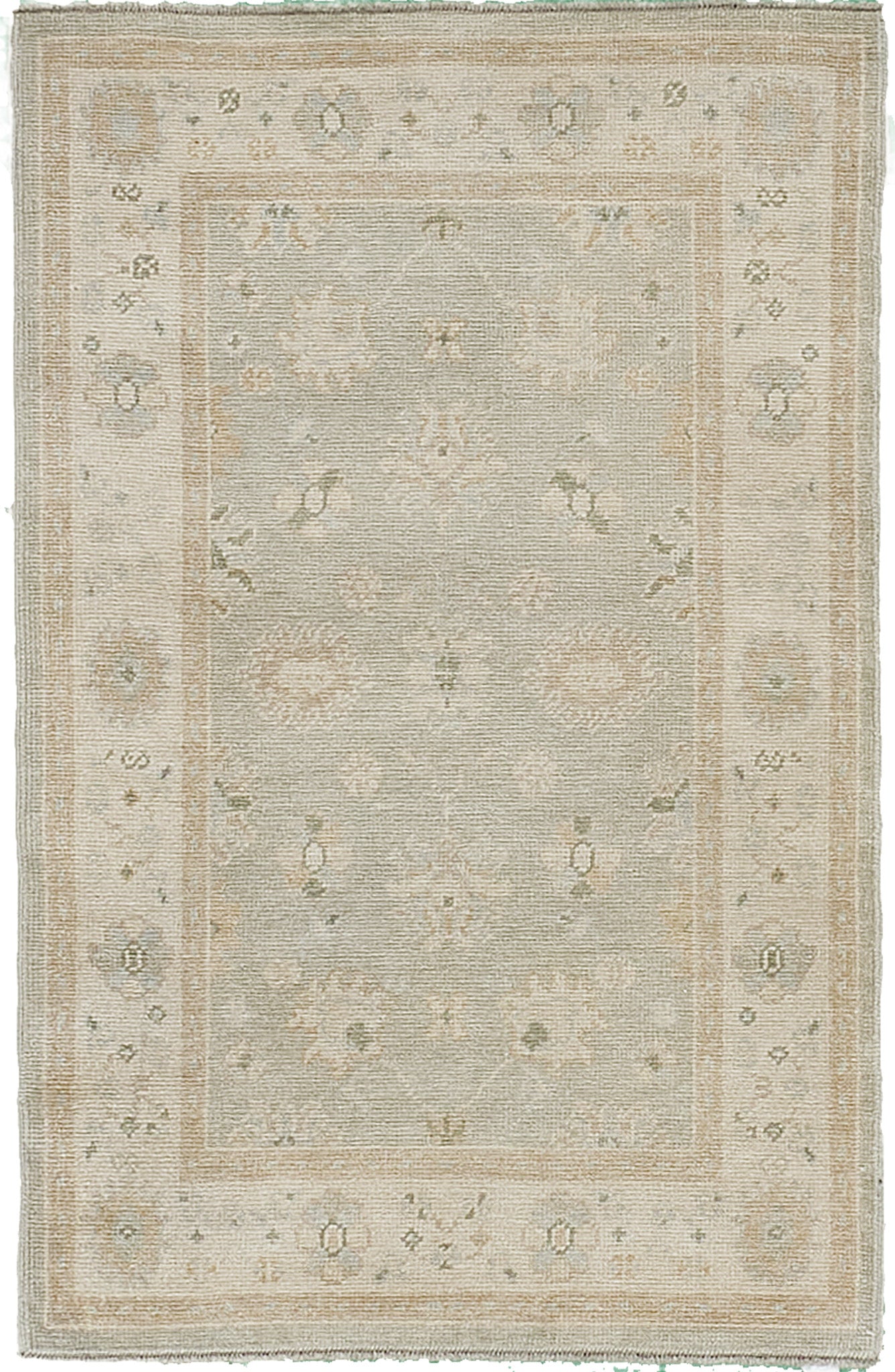 Turkish Oushak Revival Rug