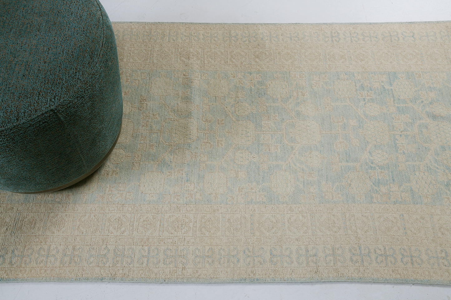 Vintage Style Khotan Design Rug