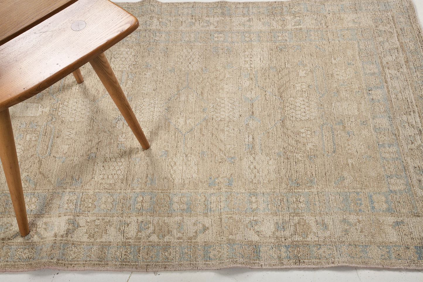 Vintage Style Khotan Revival Rug