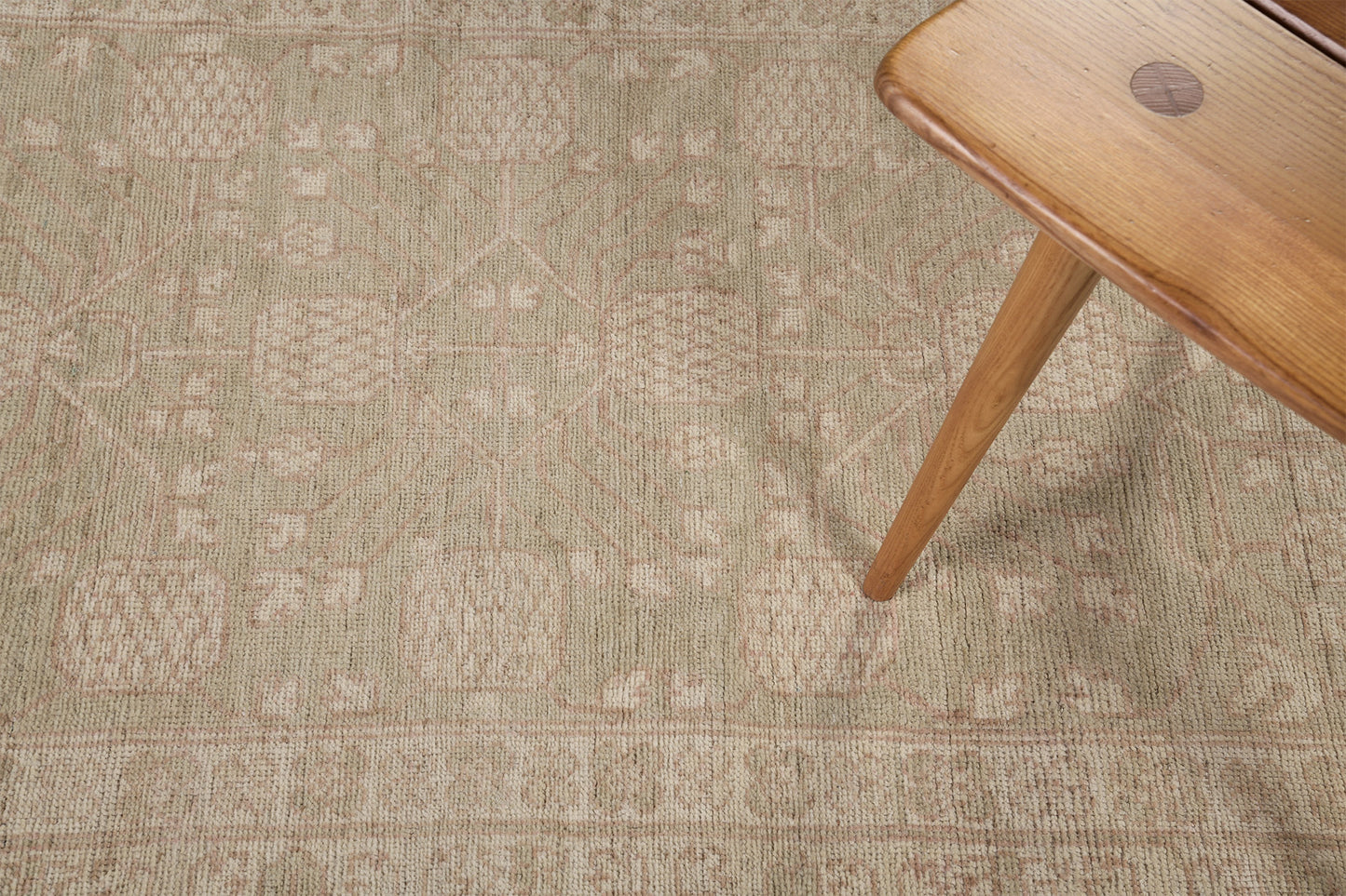 Vintage Style Khotan Revival Rug