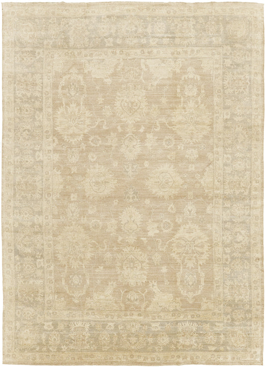 Vintage Style Oushak Revival Rug