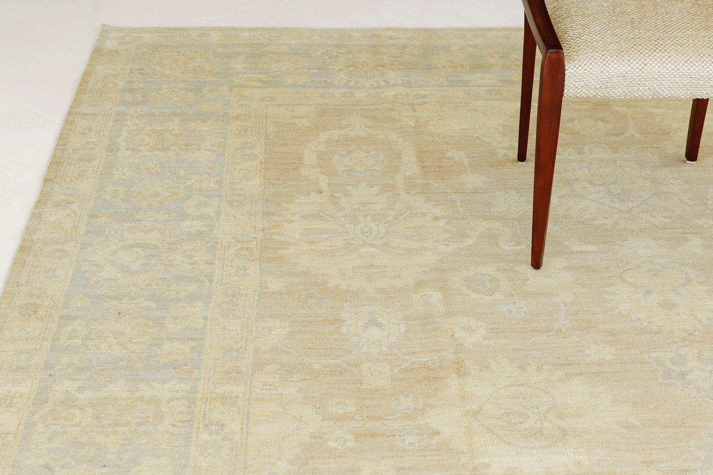 Vintage Style Oushak Revival Rug