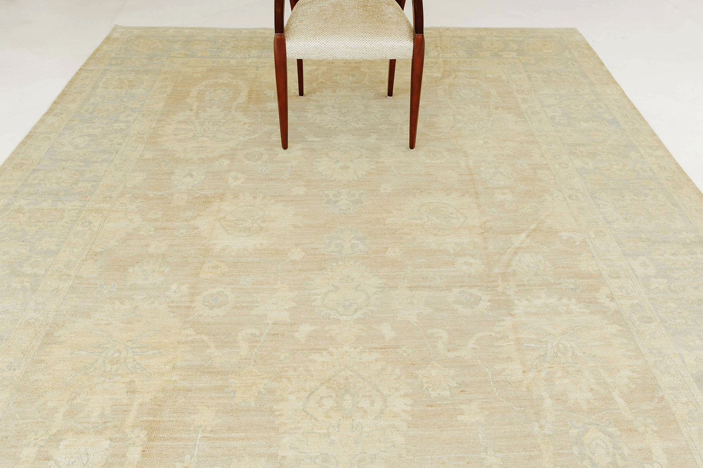 Vintage Style Oushak Revival Rug