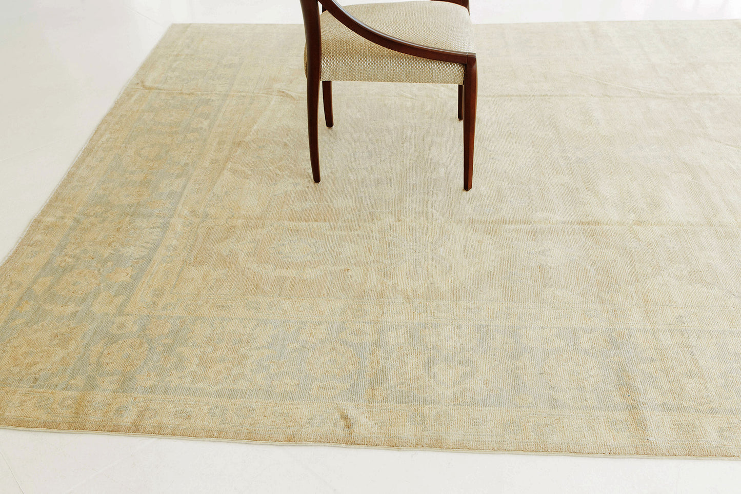 Vintage Style Oushak Revival Rug