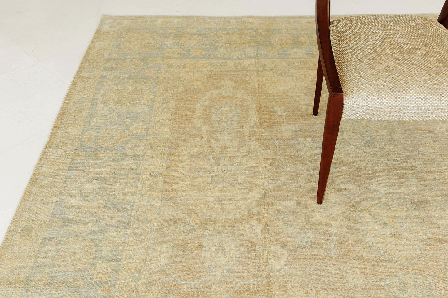 Vintage Style Oushak Revival Rug