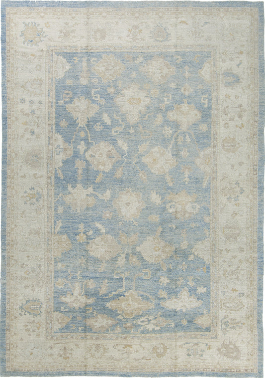 Turkish Oushak Revival Rug