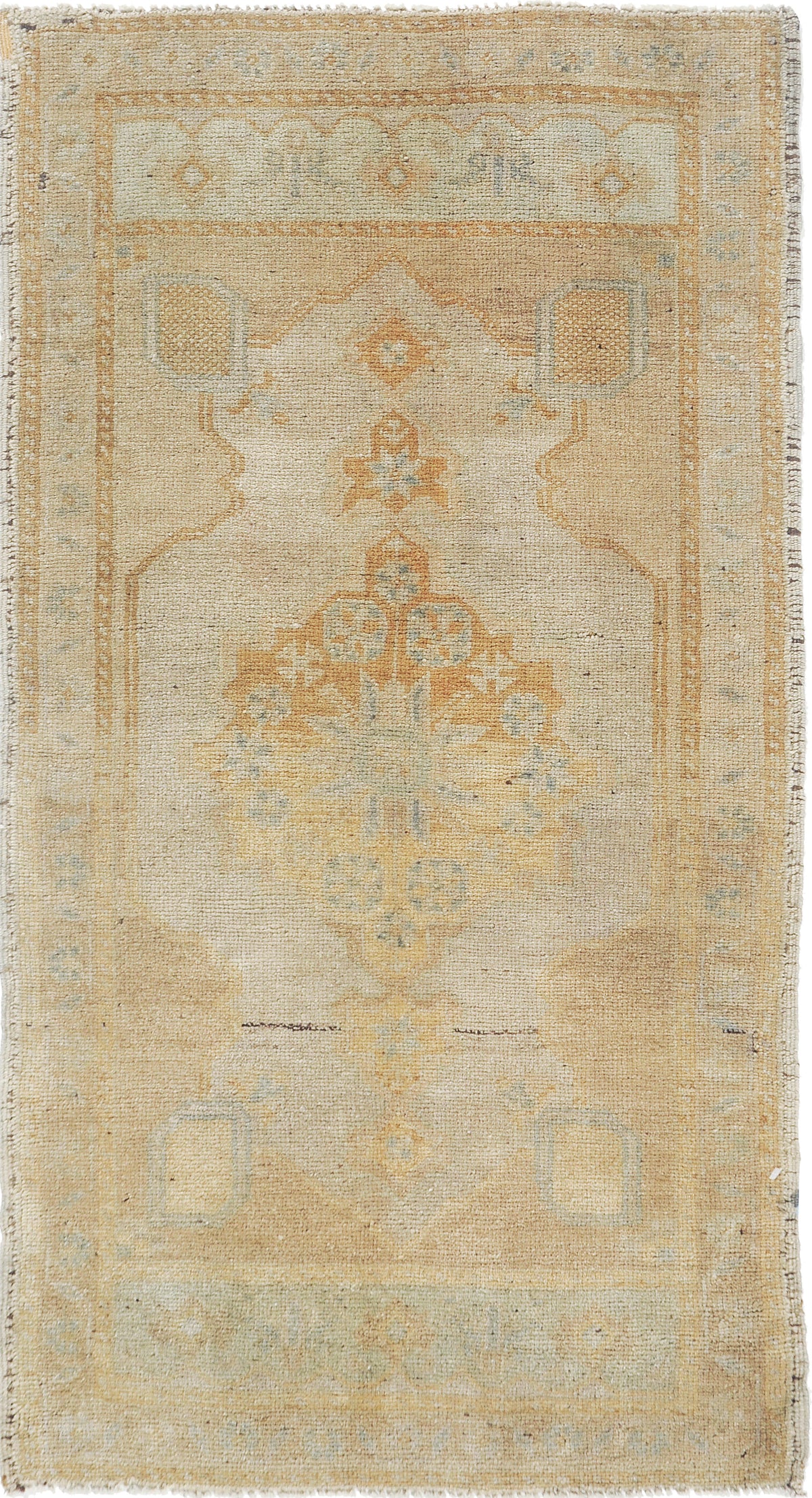 Vintage Turkish Anatolian Rug - hand-knotted in Turkey - one-of-a-kind handmade area rug [#35]