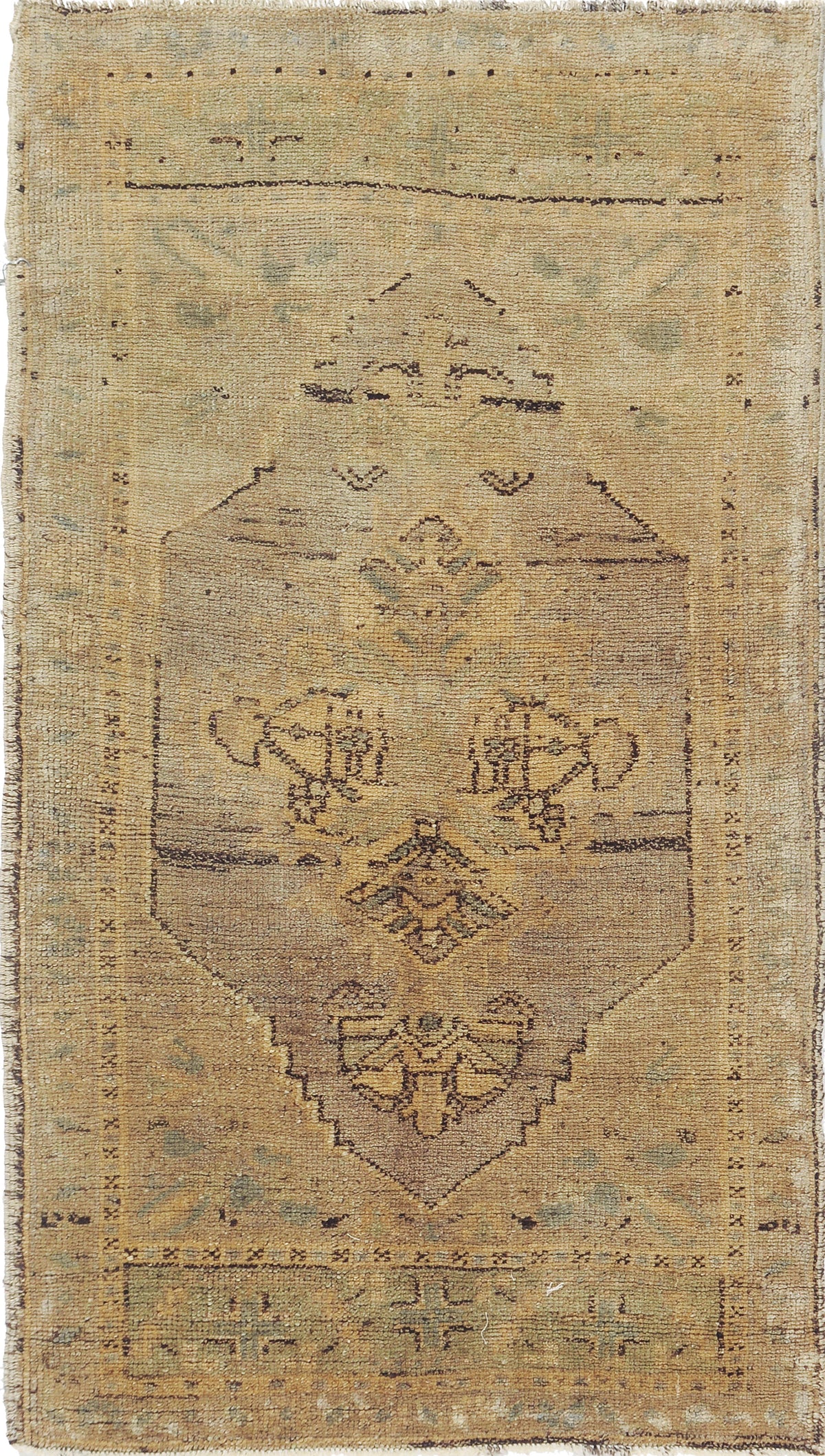 Vintage Turkish Anatolian Rug - hand-knotted in Turkey - one-of-a-kind handmade area rug [#25]