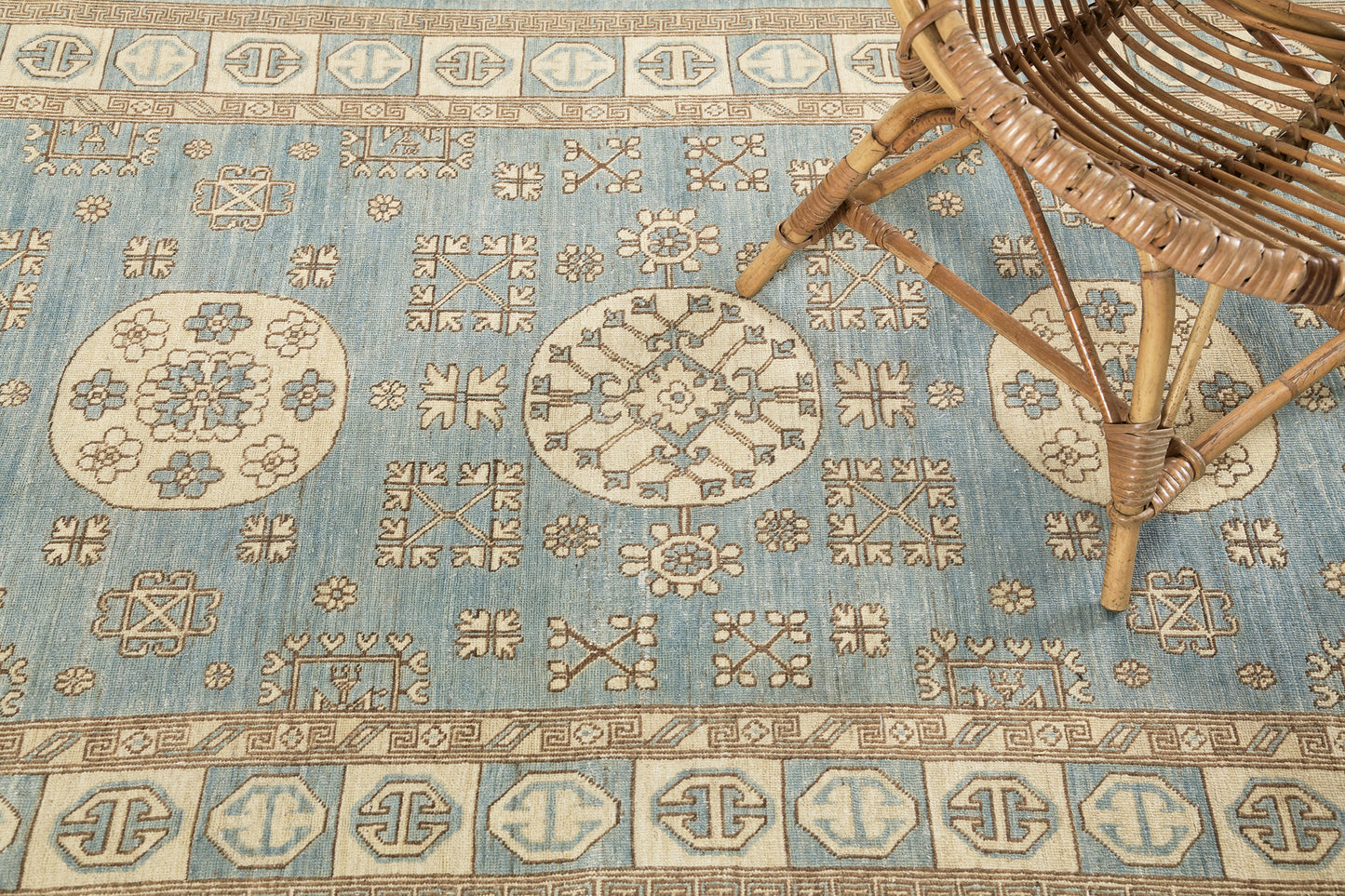 Vintage Style Khotan Revival Runner
