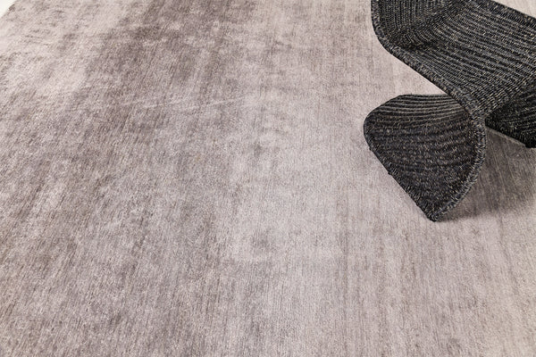Modern Rug Image 10518 Solid Design Bamboo Silk Rug Dara