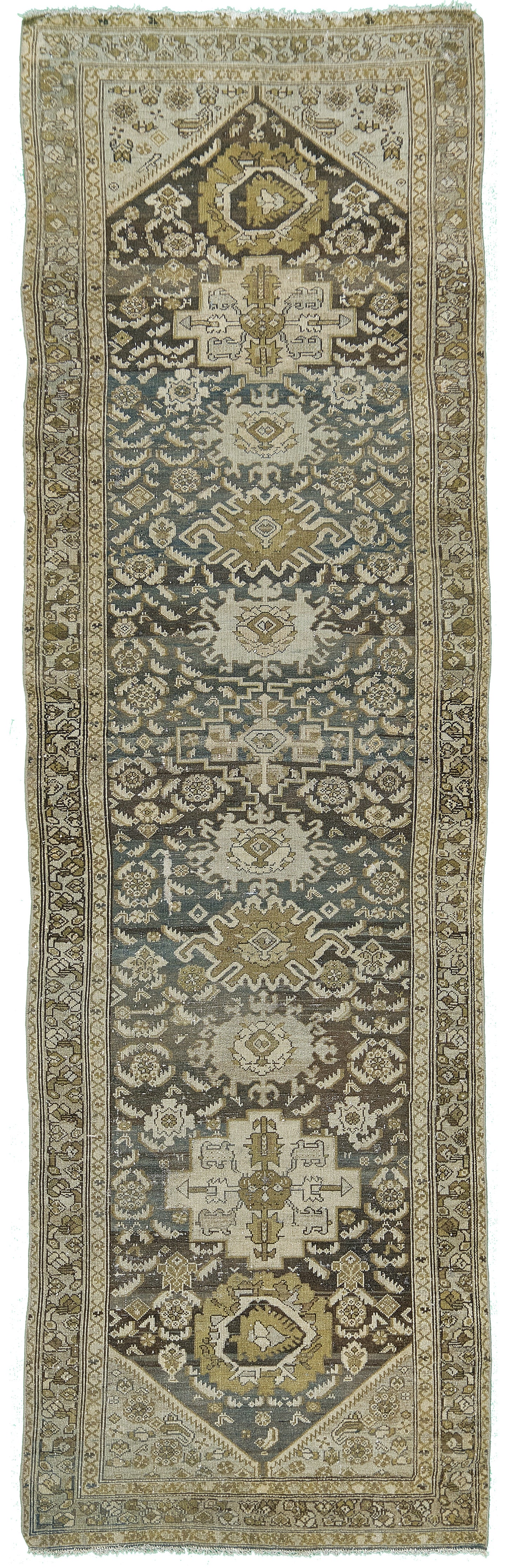 Antique Persian Malayer Runner 26039