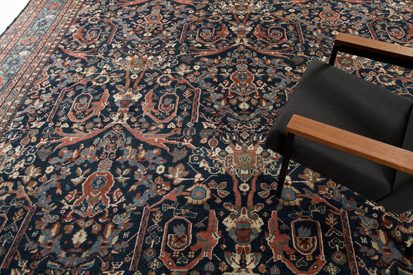 Persian Rug 2506 Antique Persian Zigler Mahal Rug 26049