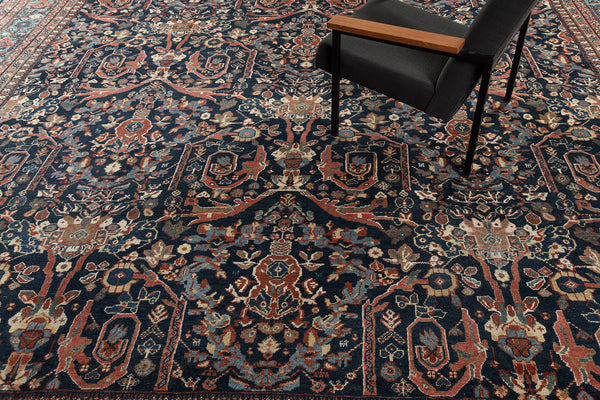 Persian Rug 2505 Antique Persian Zigler Mahal Rug 26049
