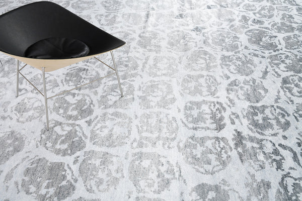 Modern Rug Image 7377 Modern Design Bamboo Silk Rug A1909