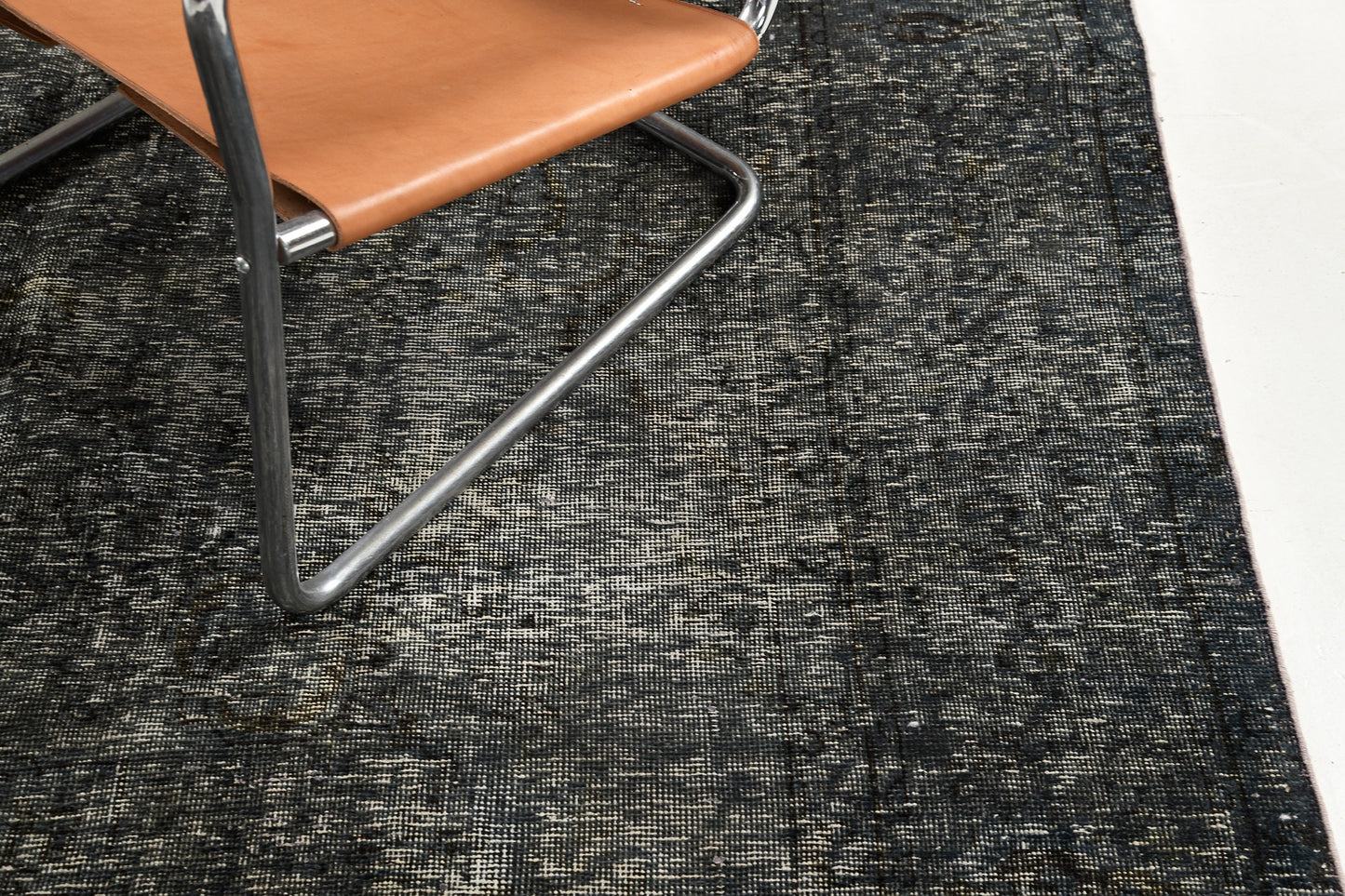 Overdyed Vintage Style Rug