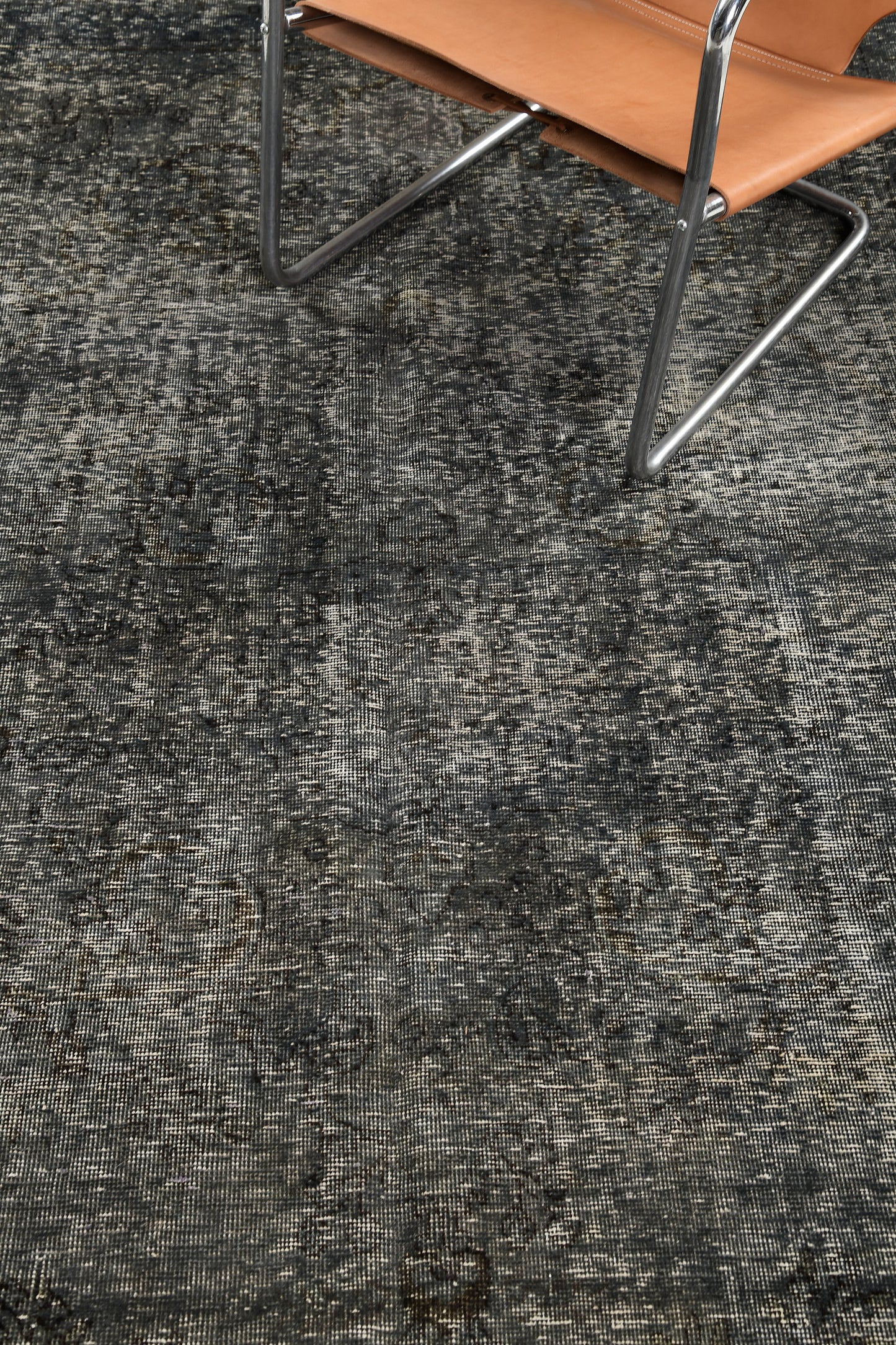 Overdyed Vintage Style Rug