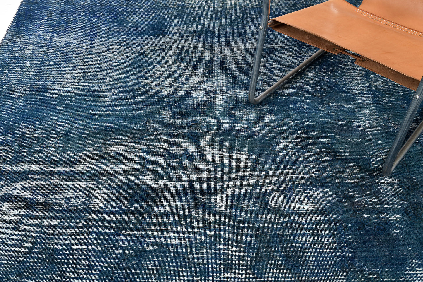 Overdyed Vintage Style Rug
