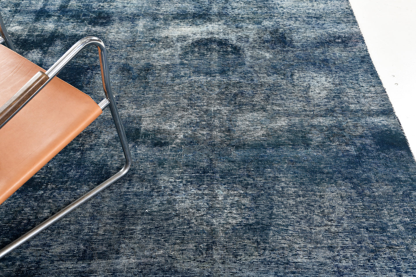 Overdyed Vintage Style Rug