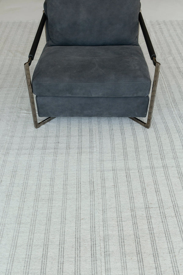 Turkish Tisse Kilim Flat Weave Rug - flat-weave kilim, hand-knotted in Turkey - overhead flat lay view [#38]