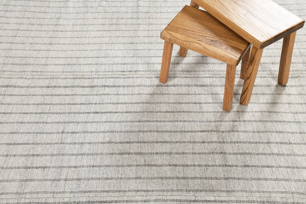 Turkish Tisse Kilim Flat Weave Rug - flat-weave kilim, hand-knotted in Turkey - styled in room setting [#41]