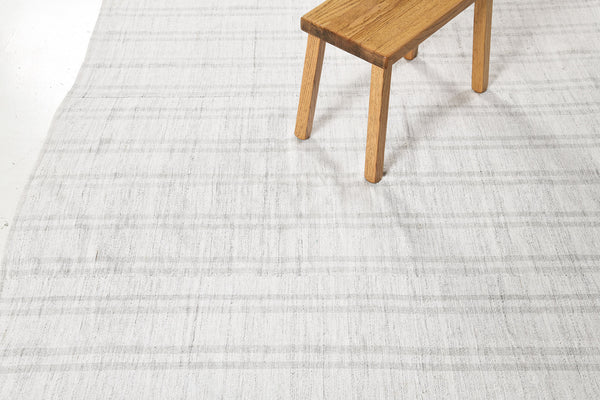 Turkish Tisse Kilim Flat Weave Rug - flat-weave kilim, hand-knotted in Turkey - overhead flat lay view [#42]