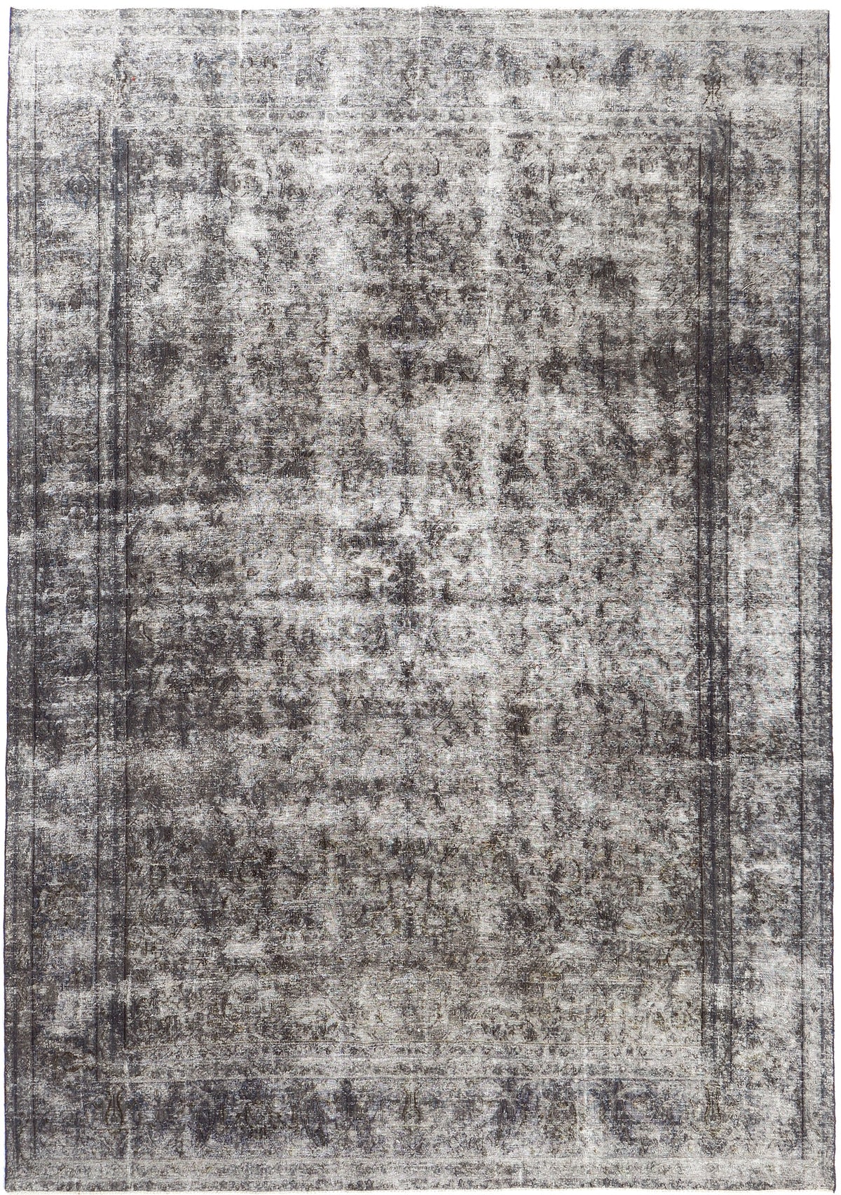 Vintage Distressed Rug - one-of-a-kind handmade area rug [#3]
