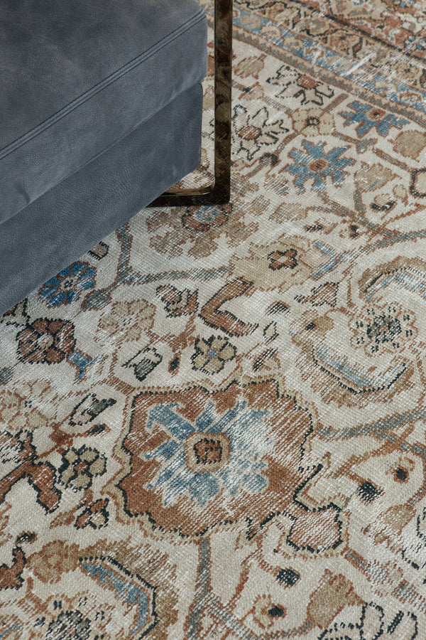 Persian Rug 1055 Antique Persian Mahal Distressed Rug 26372