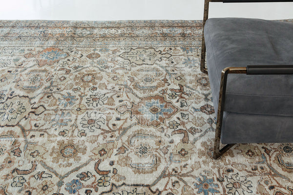 Persian Rug 1056 Antique Persian Mahal Distressed Rug 26372