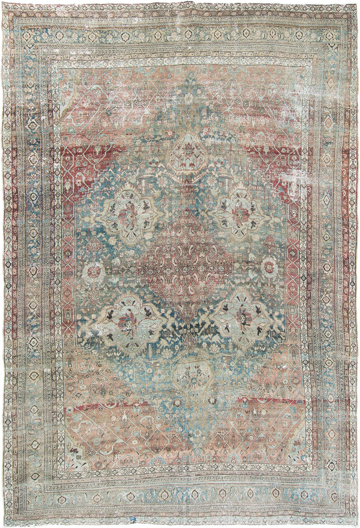 Persian Rug 315 Antique Persian Bidjar Rug 26457