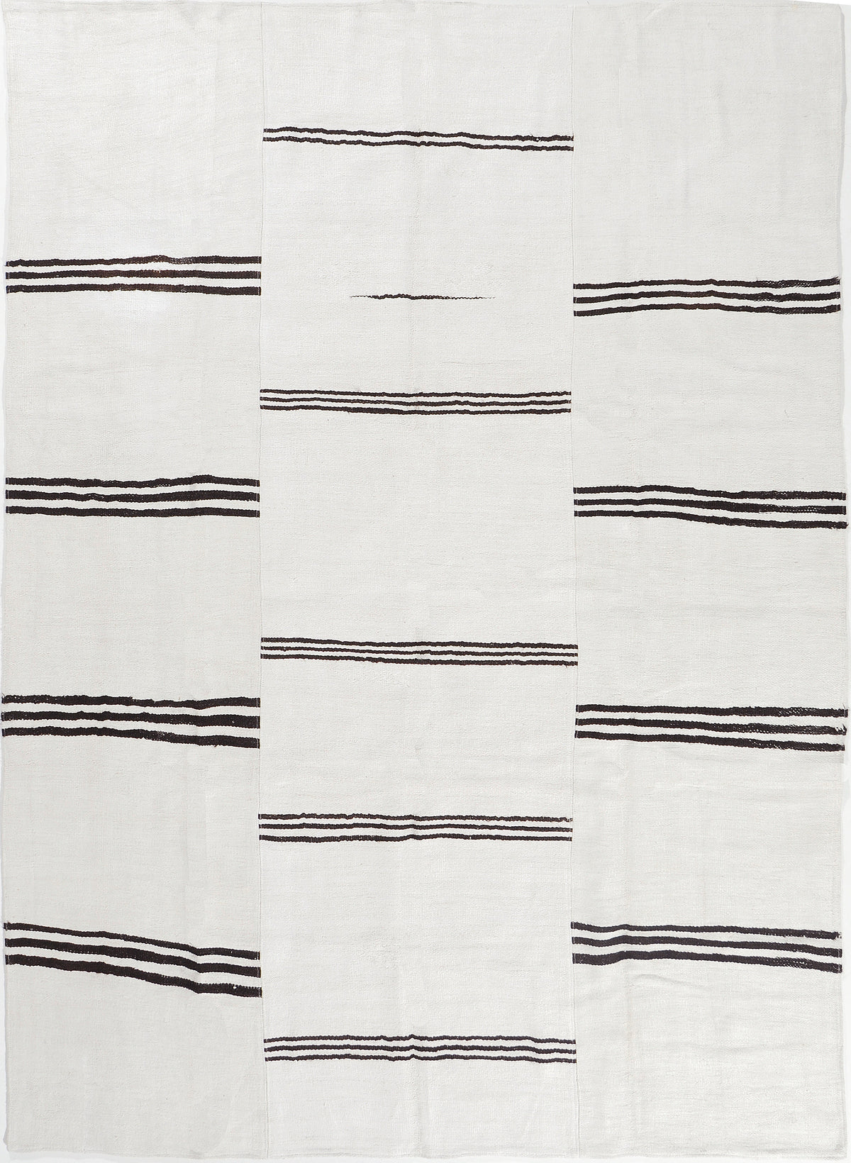 Vintage Anatolian Turkish Flat Weave Kilim - flat-weave kilim, hand-knotted in Turkey - one-of-a-kind handmade area rug [#43]