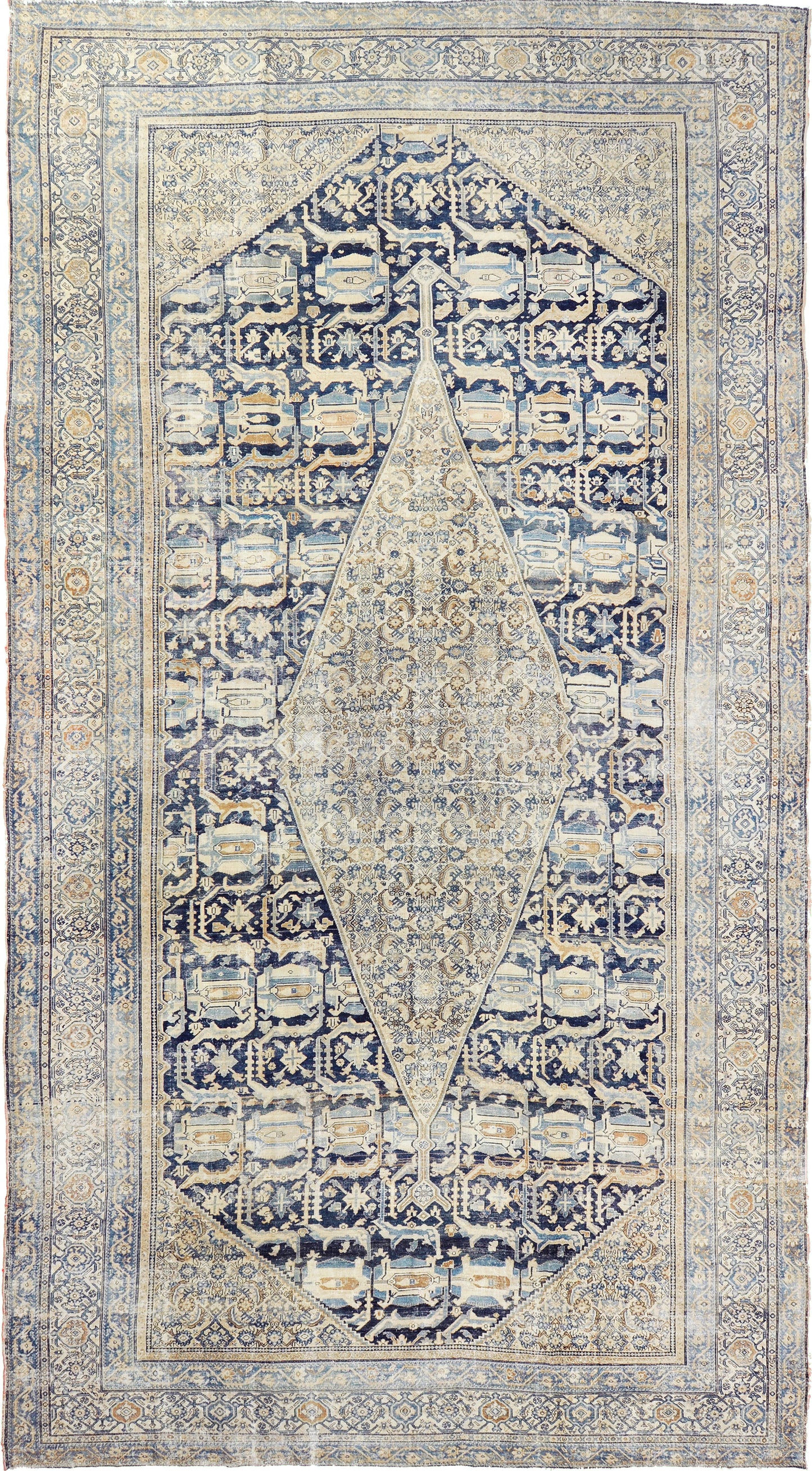 Antique Persian Malayer Rug 26508