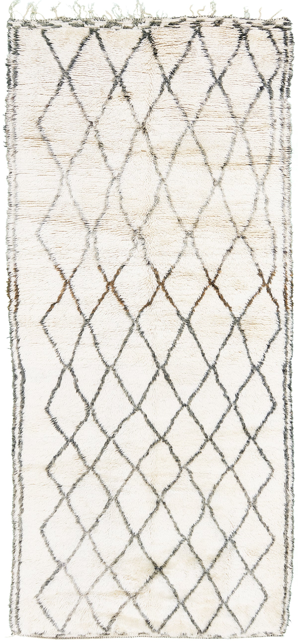 Modern Rug Image 13038 Vintage Moroccan Beni Ourain Tribe Berber Rug