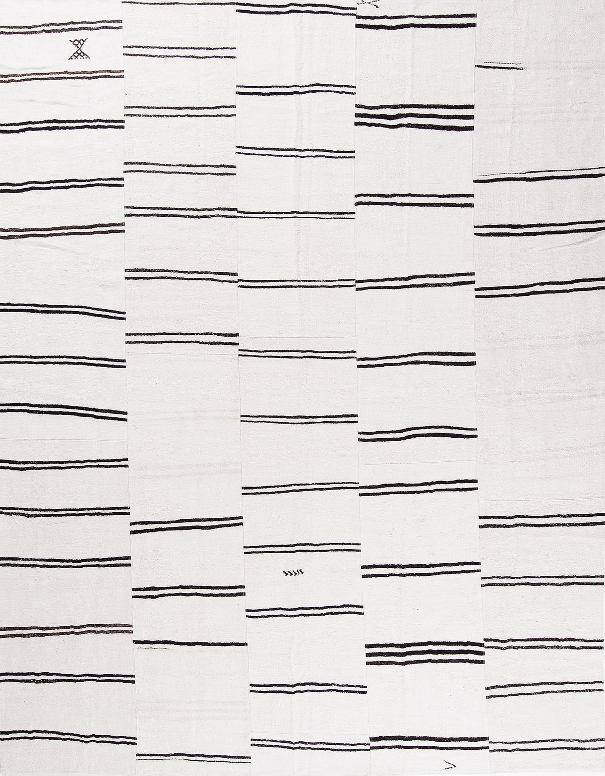 Vintage Turkish Duz Kilim - flat-weave kilim, hand-knotted in Turkey - one-of-a-kind handmade area rug [#4]