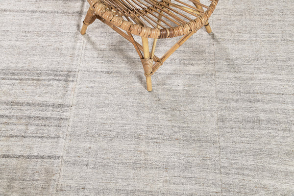 Turkish Tisse Kilim Flat Weave Rug - flat-weave kilim, hand-knotted in Turkey - styled in room setting [#33]