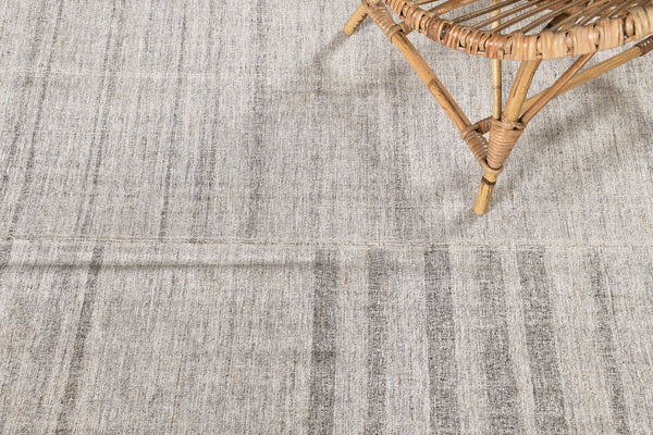 Turkish Tisse Kilim Flat Weave Rug - flat-weave kilim, hand-knotted in Turkey - overhead flat lay view [#33]