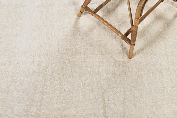 Turkish Tisse Kilim Flat Weave Rug - flat-weave kilim, hand-knotted in Turkey - detailed border and fringe [#31]