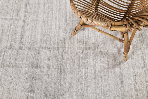 Turkish Tisse Kilim Flat Weave Rug - flat-weave kilim, hand-knotted in Turkey - overhead flat lay view [#28]