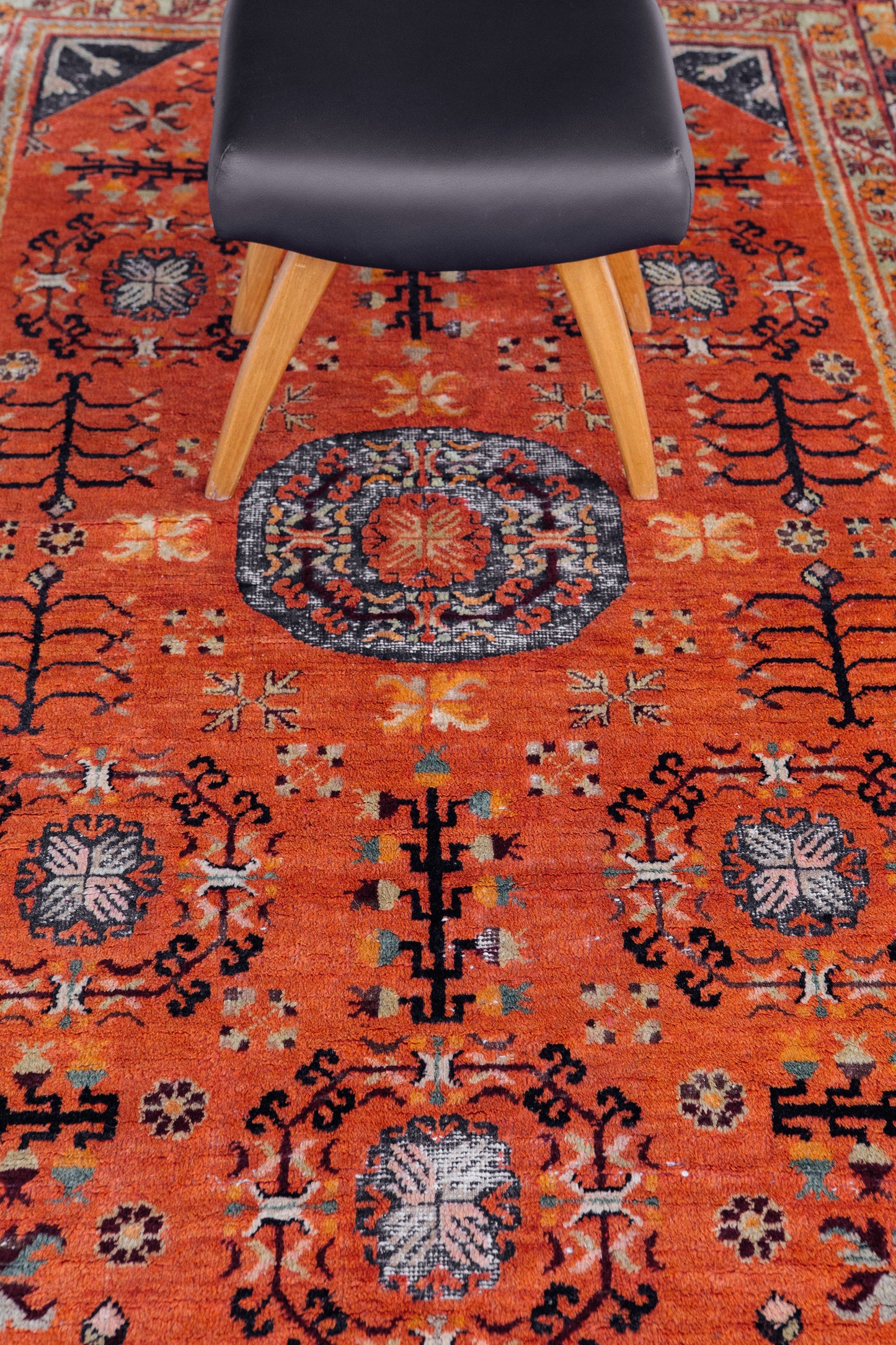 Antique Turkestan Khotan Rug