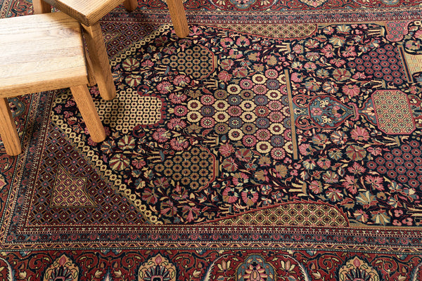 Persian Rug 663 Antique Persian Kashan Rug 26822