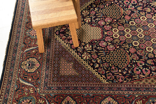 Persian Rug 664 Antique Persian Kashan Rug 26822