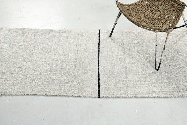 Vintage Anatolian Turkish Flat Weave Kilim - flat-weave kilim, hand-knotted in Turkey - styled in room setting [#32]